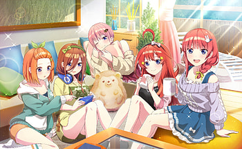 Quintessential Quintuplets — Ichika, Nino, Miku, Yotsuba & Itsuki, Itsuki Nakano, Yotsuba Nakano, Miku Nakano, Nino Nakano, Ichika Nakano, Anime, The Quintessential Quintuplets HD wallpaper