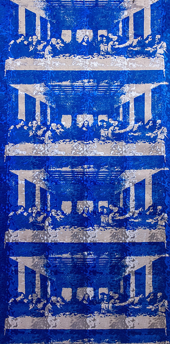 The Last Supper. Royale on Silver Pony Skin Foil HD phone wallpaper