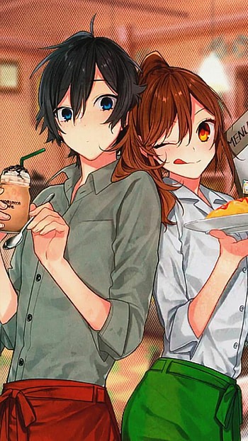Horimiya anime, Stunning visuals, Emotional storytelling, Delightful moments HD phone wallpaper