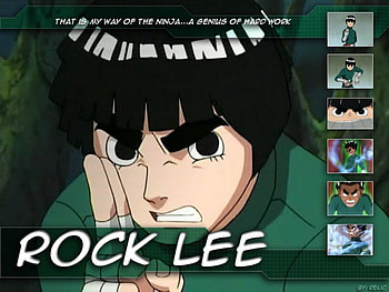 rock lee, lee, green HD wallpaper