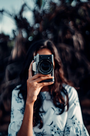 Miscellanea, Miscellaneous, Blur, Smooth, Girl, Focus, Camera HD phone wallpaper