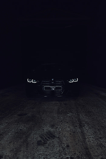 Bmw, Cars, Lights, Dark, Road, Bmw M3, Car, Headlights HD phone wallpaper