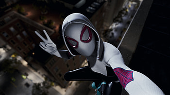 Spider Gwen, movie, Spider-Man: Into The Spider-Verse HD wallpaper