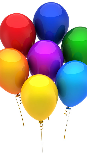 Baloons, Colorful Aesthetic, Background HD phone wallpaper