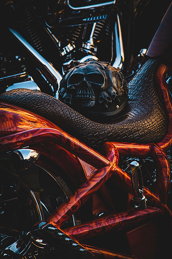 Motorcycles, Helmet, Motorcycle, Bike, Skull, Skulls HD phone wallpaper