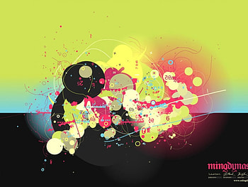 Mangomasti, stars, splats, 2d HD wallpaper