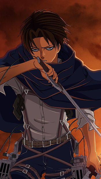 Levi ackerman, anime, attack on titan, wings of dom, levi HD phone wallpaper