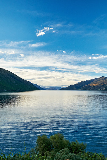 Landscape, Nature, Water, Lake, New Zealand, Mountains Sky, Sky Mountains HD phone wallpaper