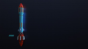 Msi Rocket, dark, rocket, Cool, MSI HD wallpaper