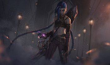 Jinx, Junx, Arcane HD wallpaper