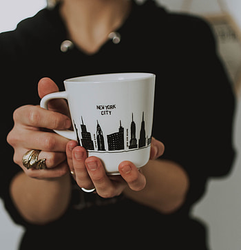 Words, Hand, Cup, Inscription, Fingers, Mug HD phone wallpaper