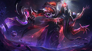 Dark Cosmic Erasure Jhin, Jhin (League of Legends), video game, League Of Legends HD wallpaper