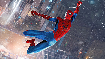 Spiderman City, marvels-spider-man-remastered, spiderman, games, 2024-games, ps5-games, ps-games, video-games HD wallpaper