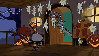 Imposter Wabbit, Halloween theme, Mysterious character, Cartoon spoof HD wallpaper