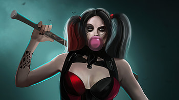 Margot Robbie Harley Quinn 2020, harley-quinn, superheroes, artwork, artist, artstation HD wallpaper