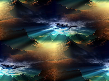 THE SKY IS OPENING, sky, opening, light, lord HD wallpaper