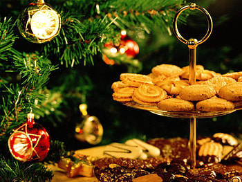 Food, Desert, Cookies, Stand HD wallpaper