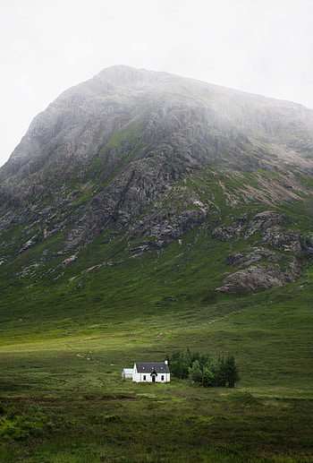 Nature, Building, Mountain, Greens, Valley HD phone wallpaper