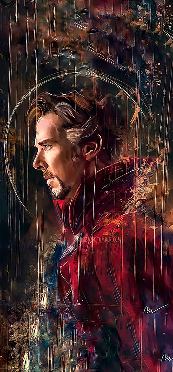 Dr. Strange, art, artist HD phone wallpaper