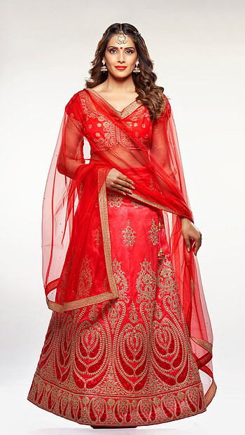 Bipasha Basu, bollywood actress, lehenga HD phone wallpaper