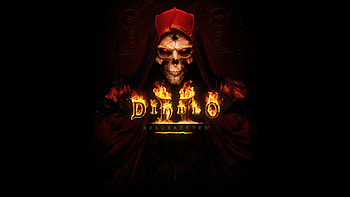 Diablo II Resurrected, PlayStation universe, Gaming artistry, Hellish revival HD wallpaper