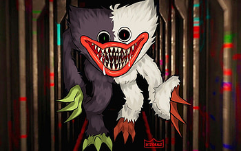 Huggy Wuggy, Whimsical artwork, Colorful pop art, Creative illustration HD wallpaper