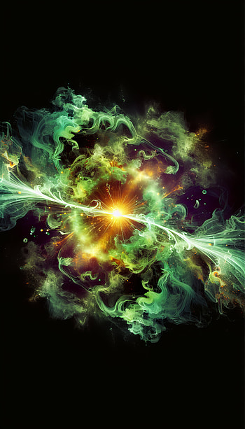 Cosmic Radiance Big Bang Theory Inspired , Abstract, cosmic, explosion, colorful HD phone wallpaper