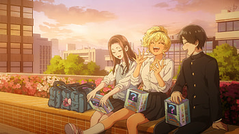 Gals Can't Be Kind to Otaku!? — Kei, Kotoko & Takuya, Anime, Kei Amane, Kotoko Ijichi, Takuya Seo HD wallpaper