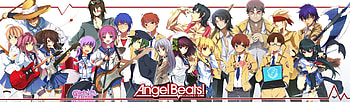Anime, takamatsu, yusa, hiina, guitar, angel beats HD wallpaper