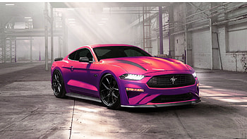 Ford Mustang ecoboost, muscle car, 2019 HD wallpaper