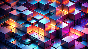 Cubes In Cosmic Symmetry, cubes, abstract, artist, artwork, digital-art, deviantart HD wallpaper