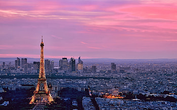 Pink Paris, High definition, , Vintage charm HD wallpaper