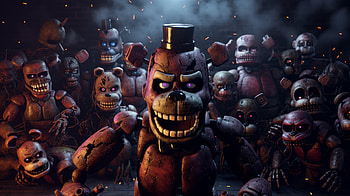 Five Nights at Freddy's - Animatronics Ensemble, video game, Five Nights at Freddy's HD wallpaper