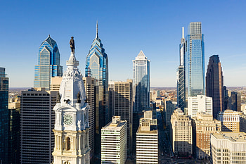 Philly Skyline, COVID impact, Economy recovery, Philly economy HD wallpaper