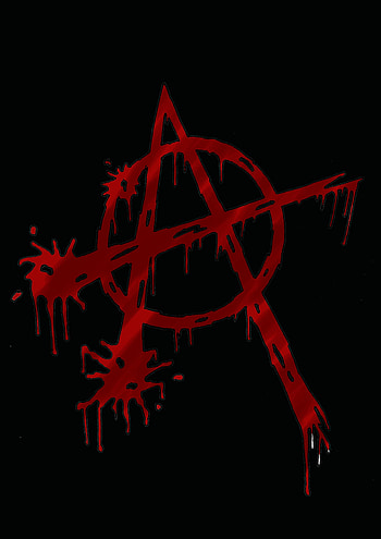 Anarchy, symbol, revolt HD phone wallpaper