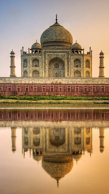 Taj Mahal , Exquisite architecture, Symbol of love, Indian wonders HD phone wallpaper