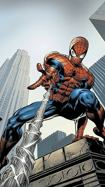 Spiderman Comic, Cartoon, Spiderman Comic Cartoon HD phone wallpaper