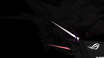 Asus ROG (Republic of Gamers) - Asus Dark Minimal White LOGO HD wallpaper