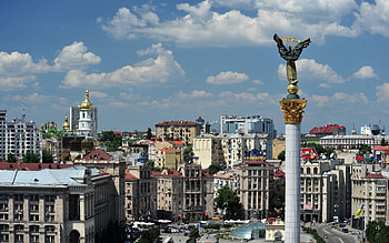 Kyiv Travels, City of Kyiv, background, Mobile HD wallpaper