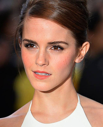 Emma Watson, nose, jaw HD phone wallpaper