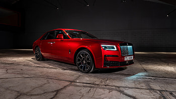 Red, Rolls Royce, Black, Badge, Ghost, Car, 2022, Rolls 4 Cars HD wallpaper