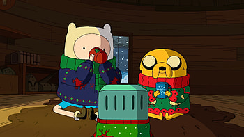 Animated background, Jake from Adventure Time, Finn the human HD wallpaper