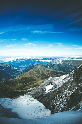 Nature, Sky, Mountains, Vertex, Tops, Mountain Landscape HD phone wallpaper