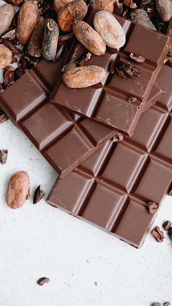 Decadent chocolate truffles, Dark cocoa delight, Tempting dessert treat, Indulgence for the senses HD phone wallpaper