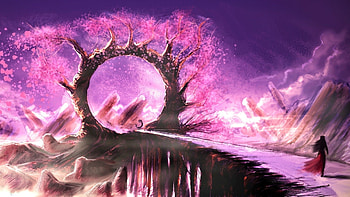 Fantasy-Landscape, Landscape, CG, art, Fantasy HD wallpaper