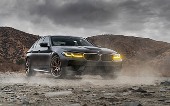 BMW M5 CS, , offroad, 2022 cars, F90, headlights, luxury cars, BMW F90, german cars, BMW HD wallpaper