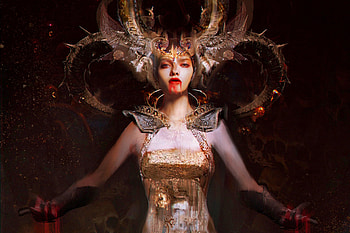 The Blood is the Life, blood, vampire, fantasy, dark HD wallpaper