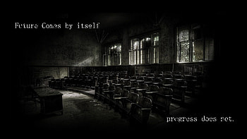 Dark, Grey, Room, Premises, Loneliness, Mood, Emptiness, Void, Hall HD wallpaper