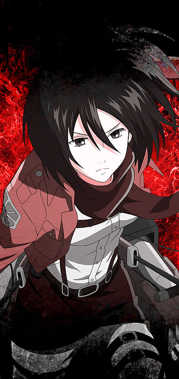 Mikasa, Mikasa Ackerman, Anime, Attack on Titan HD phone wallpaper