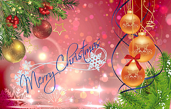 Holiday background, branch, Balls, decoration, lights, Holiday, christmas, sparkle HD wallpaper